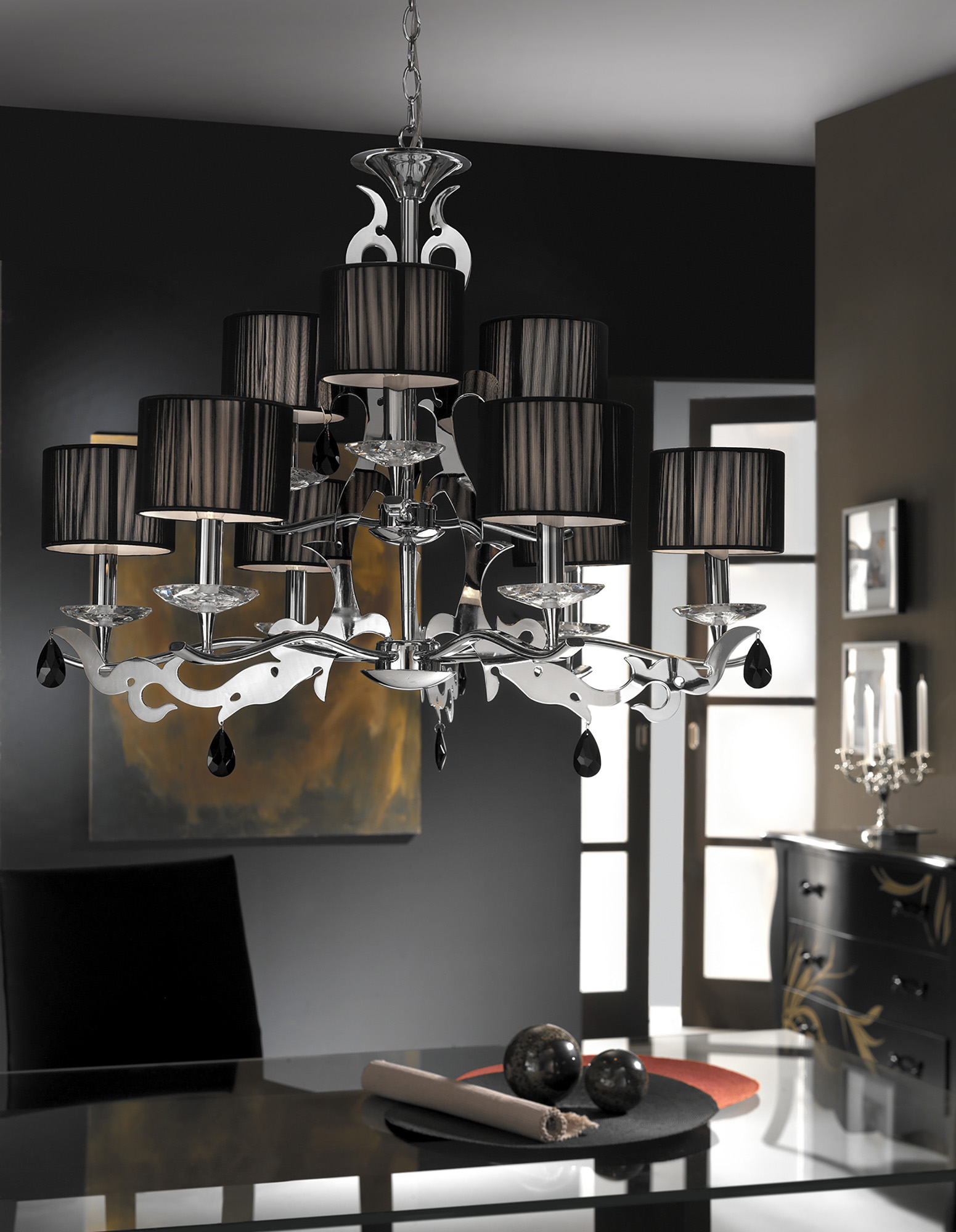 Acanto Ceiling Lights Mantra Multi Arm Fittings